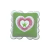 Green heart-shaped decorative sticker planner wall stickers DIY creative home and office supplies Item Picture